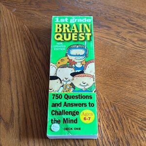 Brain Quest 1st Grade Learning Toy - Green